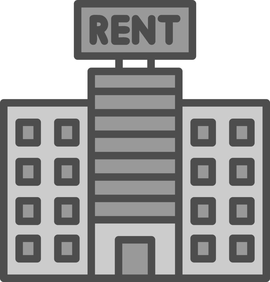 For Rent Vector Icon Design