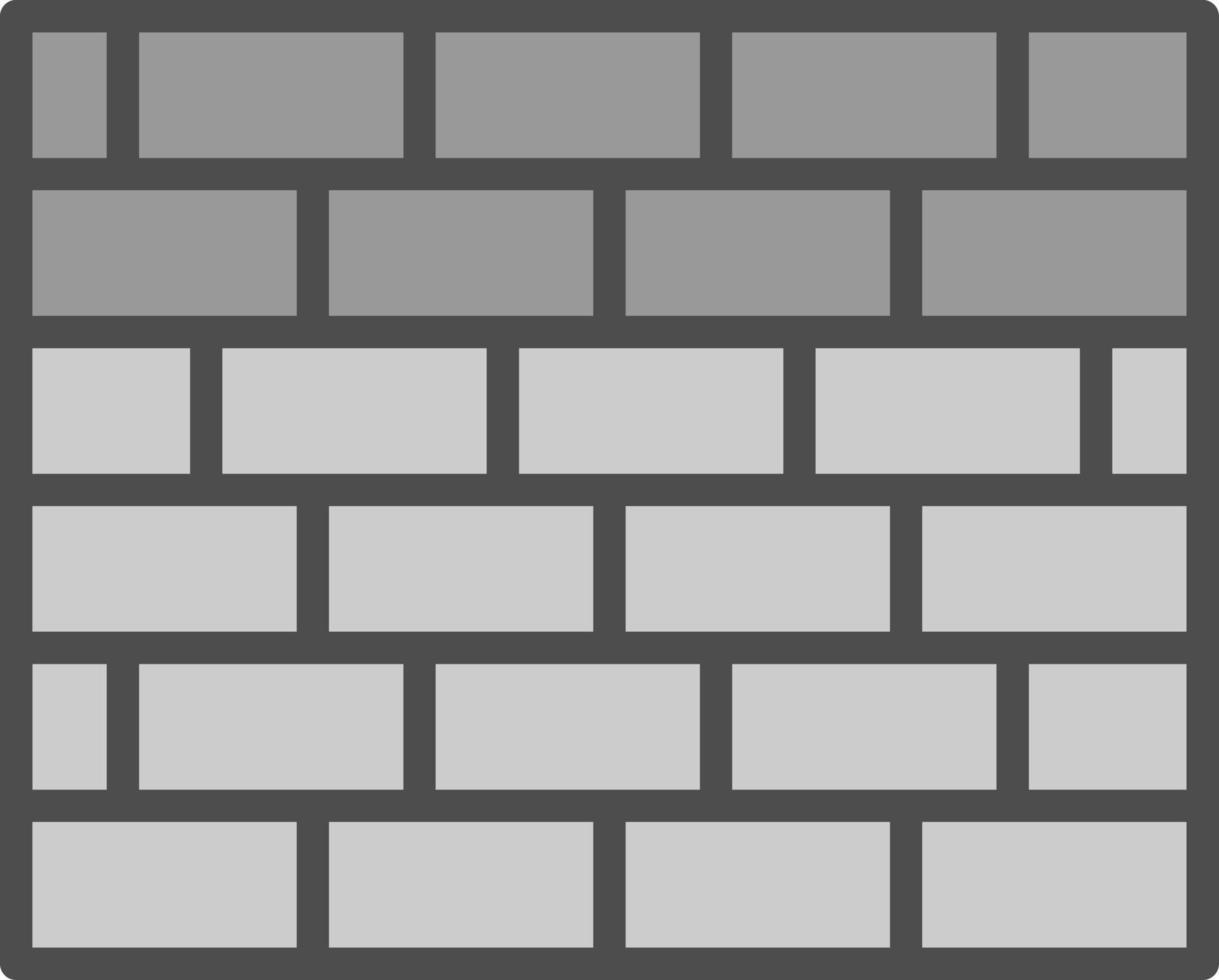 Brickwall Vector Icon Design