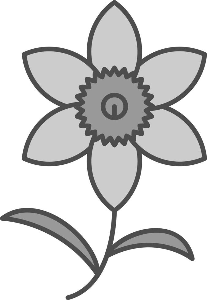 diseño de icono de vector de narciso