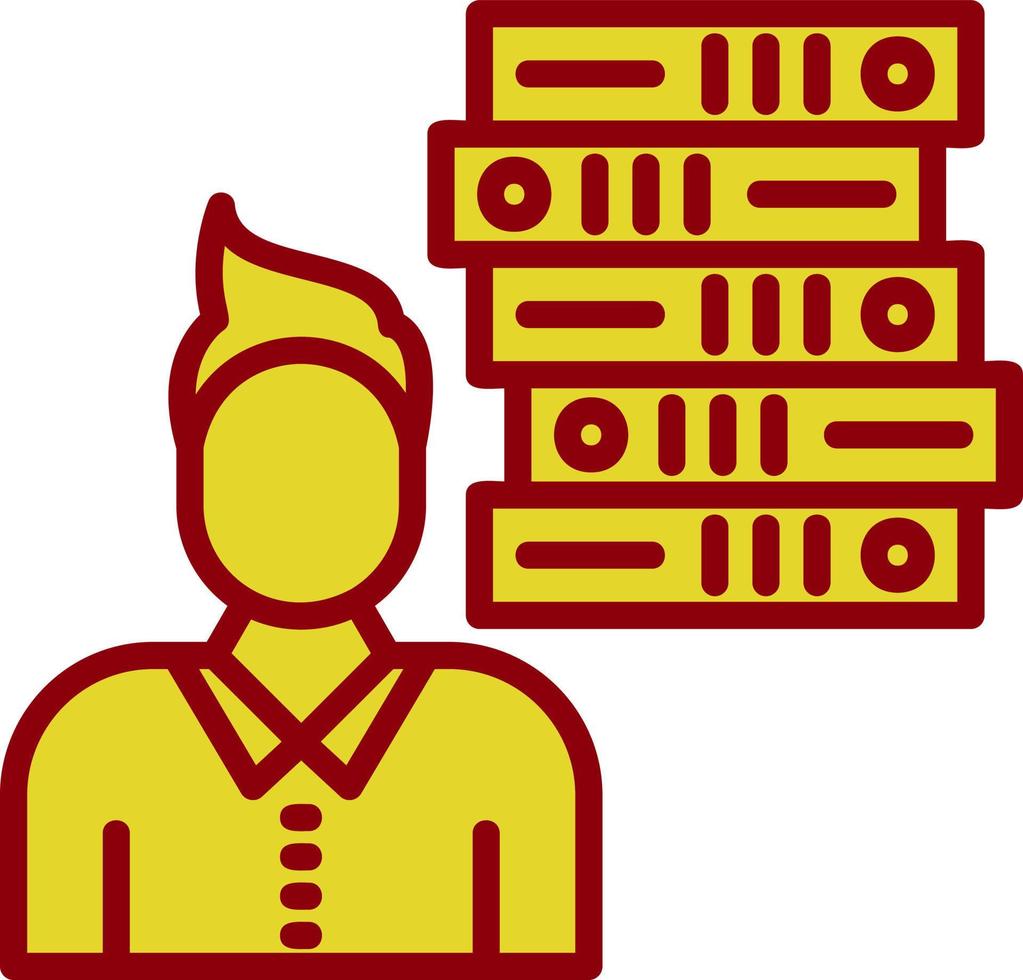 Burden Vector Icon Design