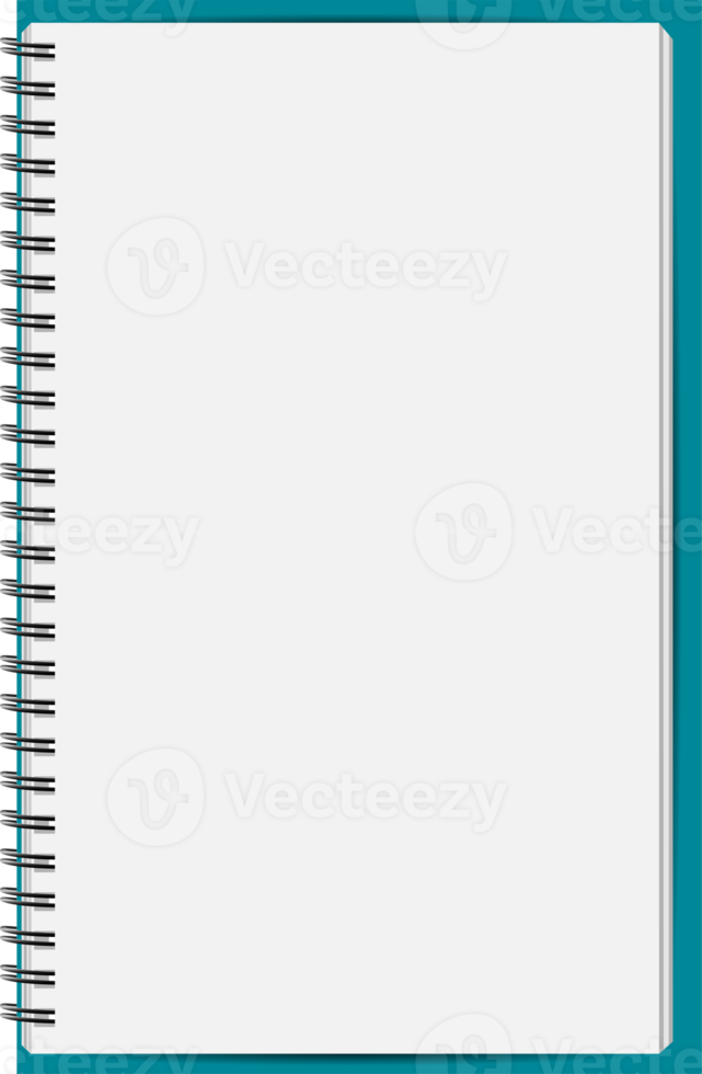 blank Notebook mockup png