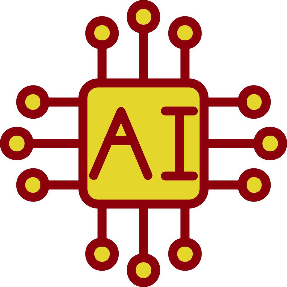 Artifical Intelligence Vector Icon Design