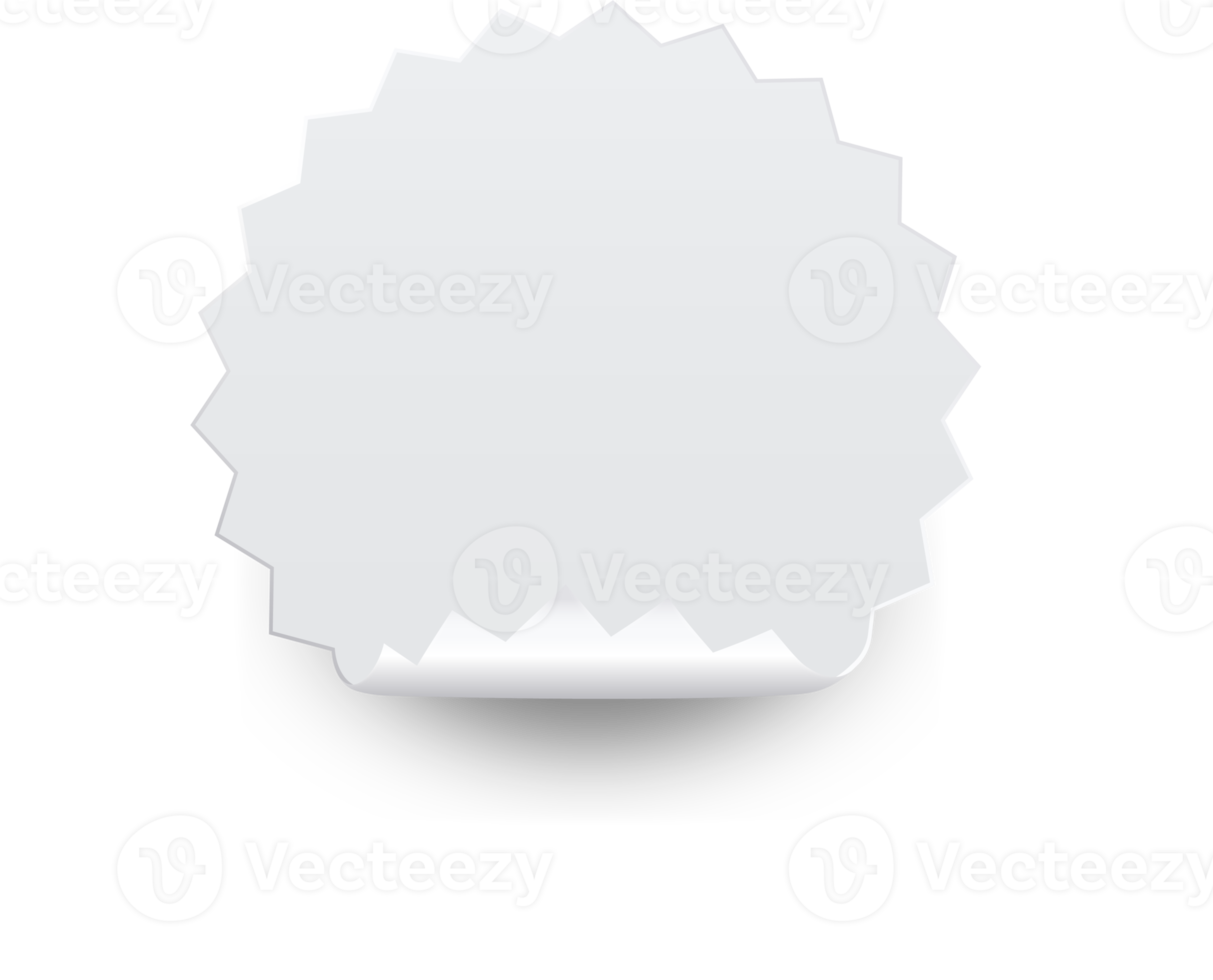 Weißbuch-Tag-Etikett zerrissene zerrissene Schnittkanten isolierter Hintergrund png