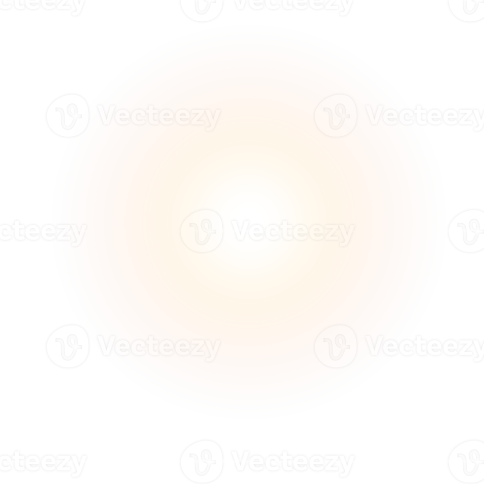Transparent sunlight special lens flare light effect, isolated background png
