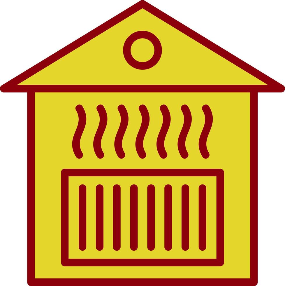 Heating Vector Icon Design