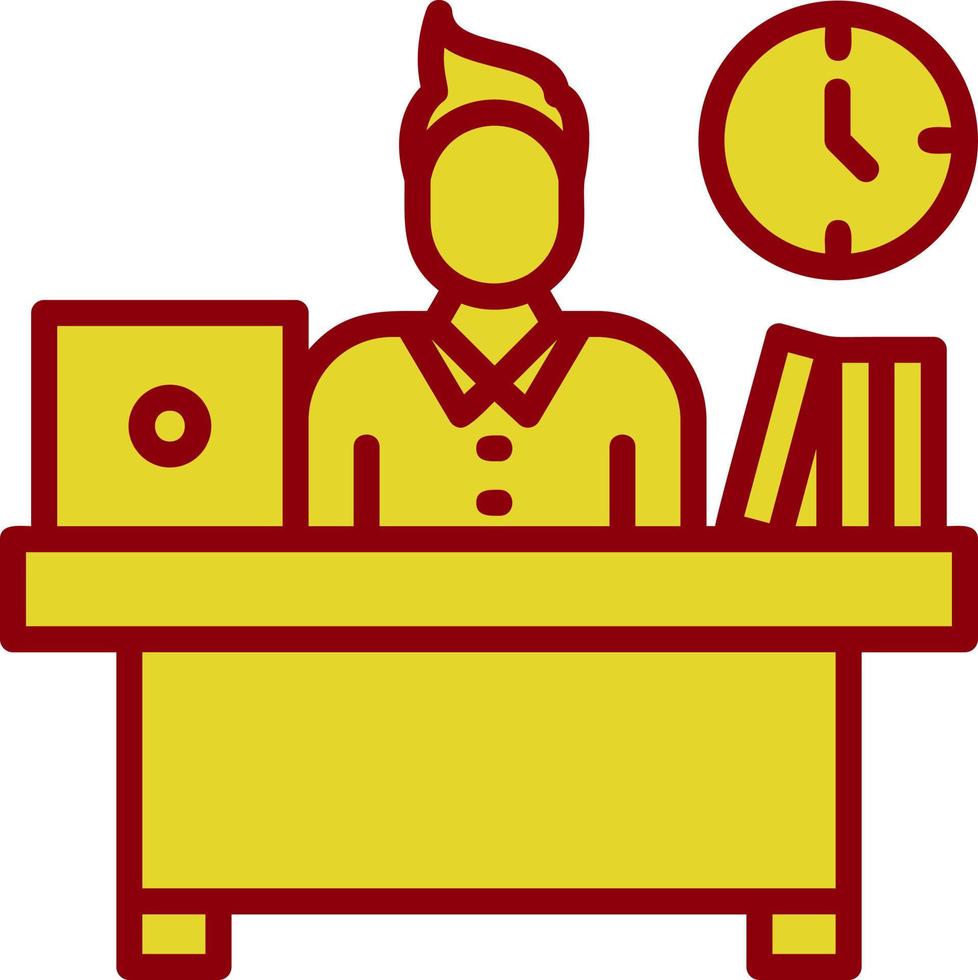 Workplace Vector Icon Design