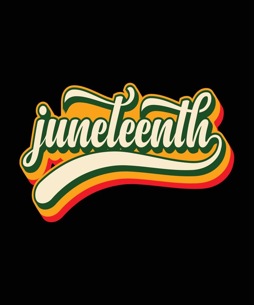 JUNETEENTH VECTOR TSHIRT DESIGN