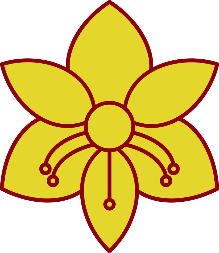 Amaryllis Vector Icon Design