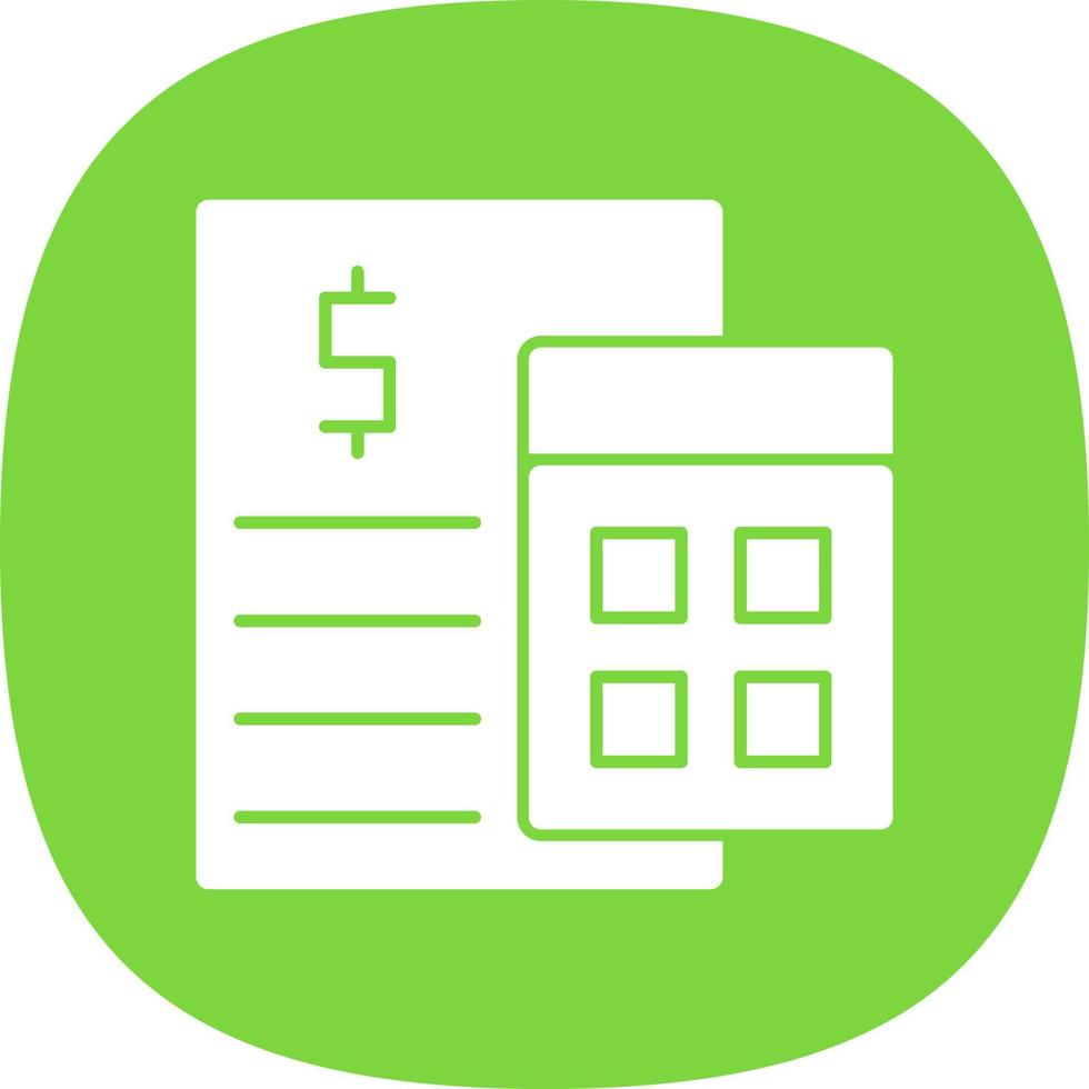 Accountant Vector Icon Design