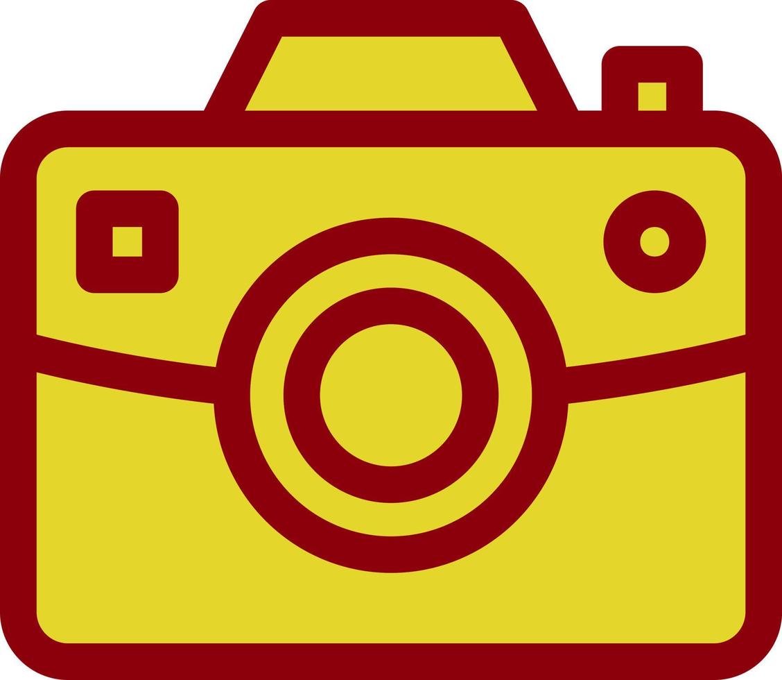 Camera Vector Icon Design