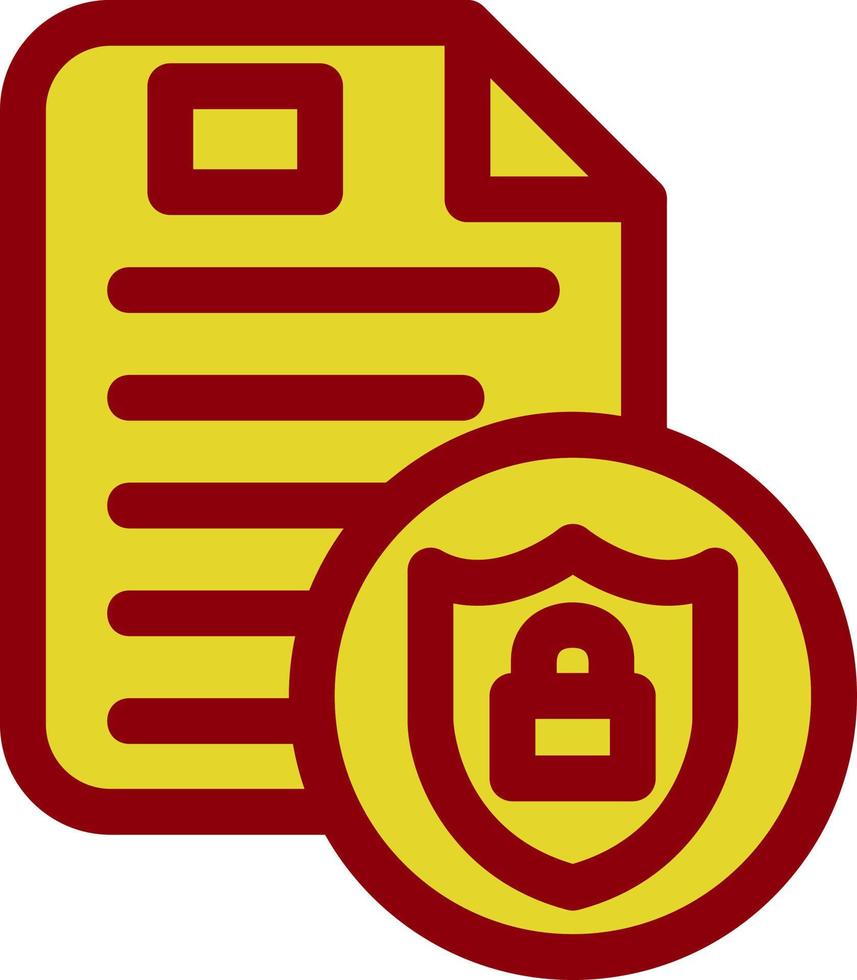 Privacy Policy Vector Icon Design
