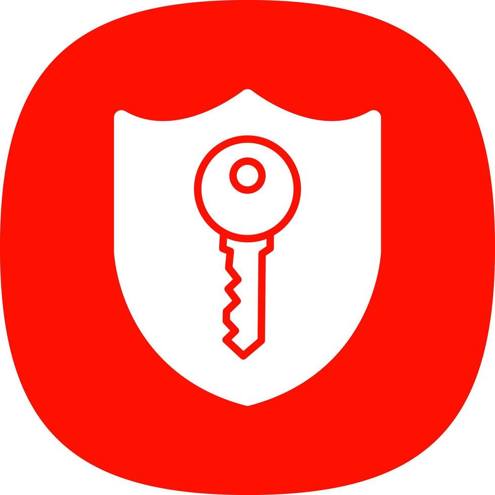 Private Key Vector Icon Design