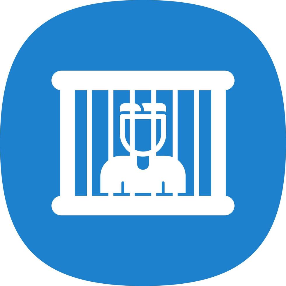 Prisoner Vector Icon Design