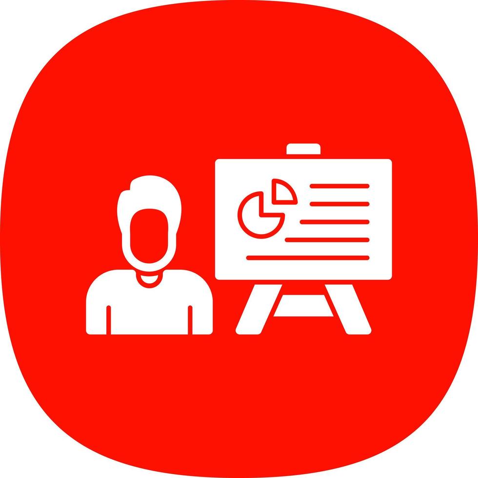 Presentation Vector Icon Design