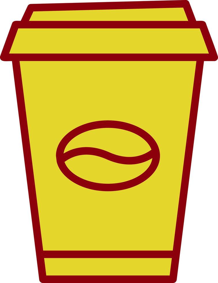 Coffee Cup Vector Icon Design