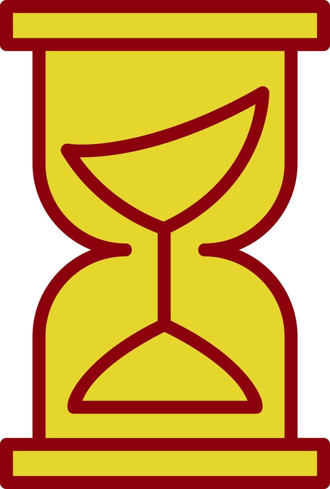 Hourglass Vector Icon Design