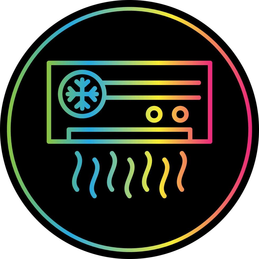 Air Conditioner Vector Icon Design