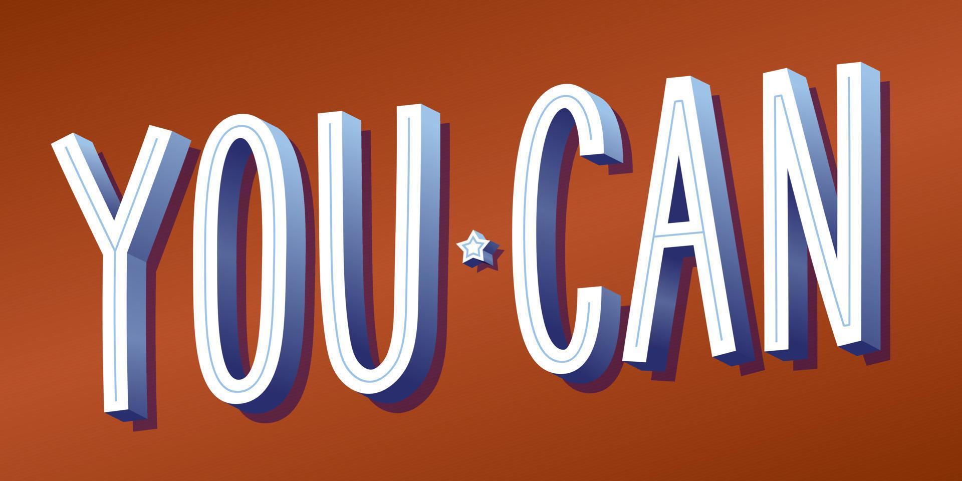 You can phrase with modern design and 3d effect. vector