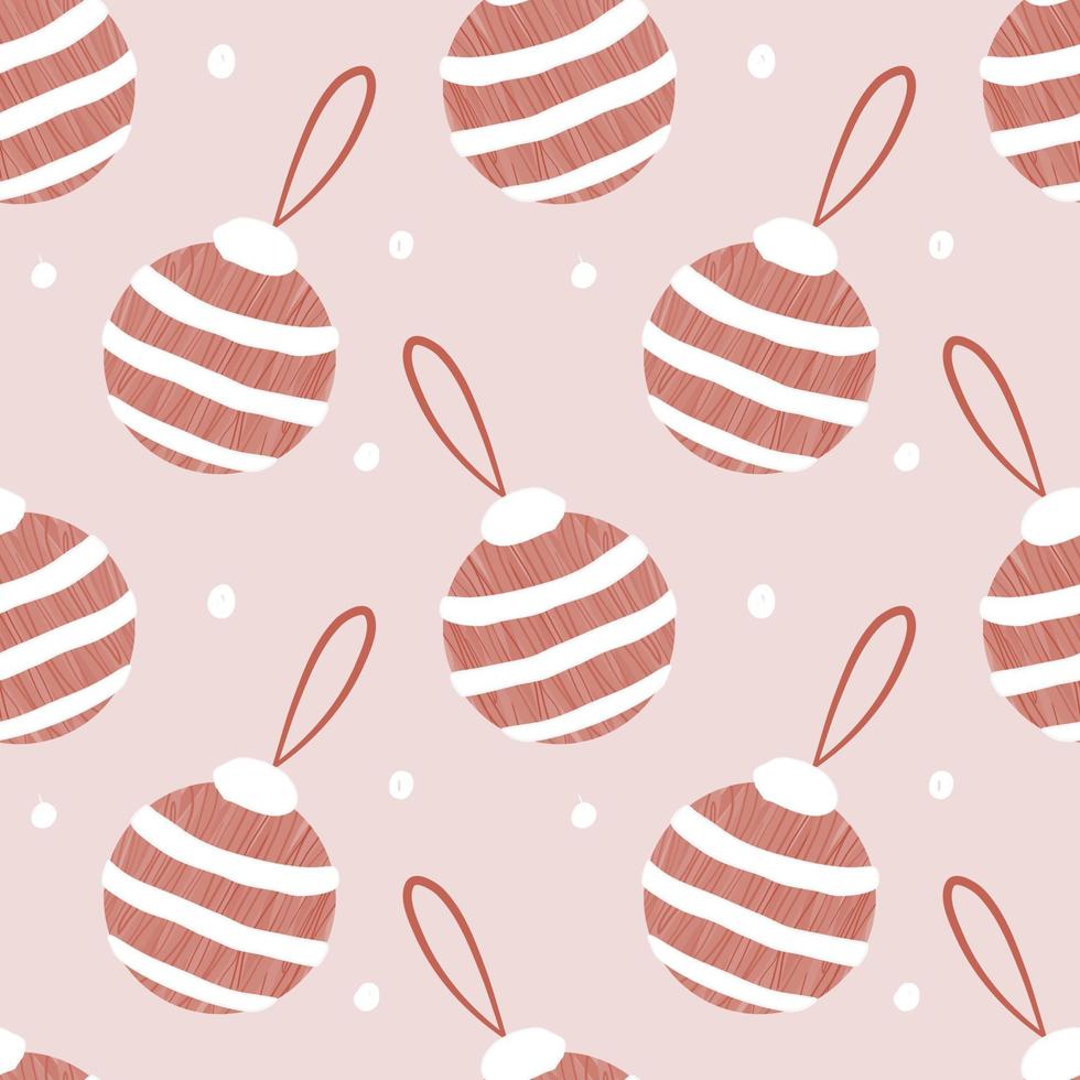 Seamless background with patterns for Christmas decorations. vector