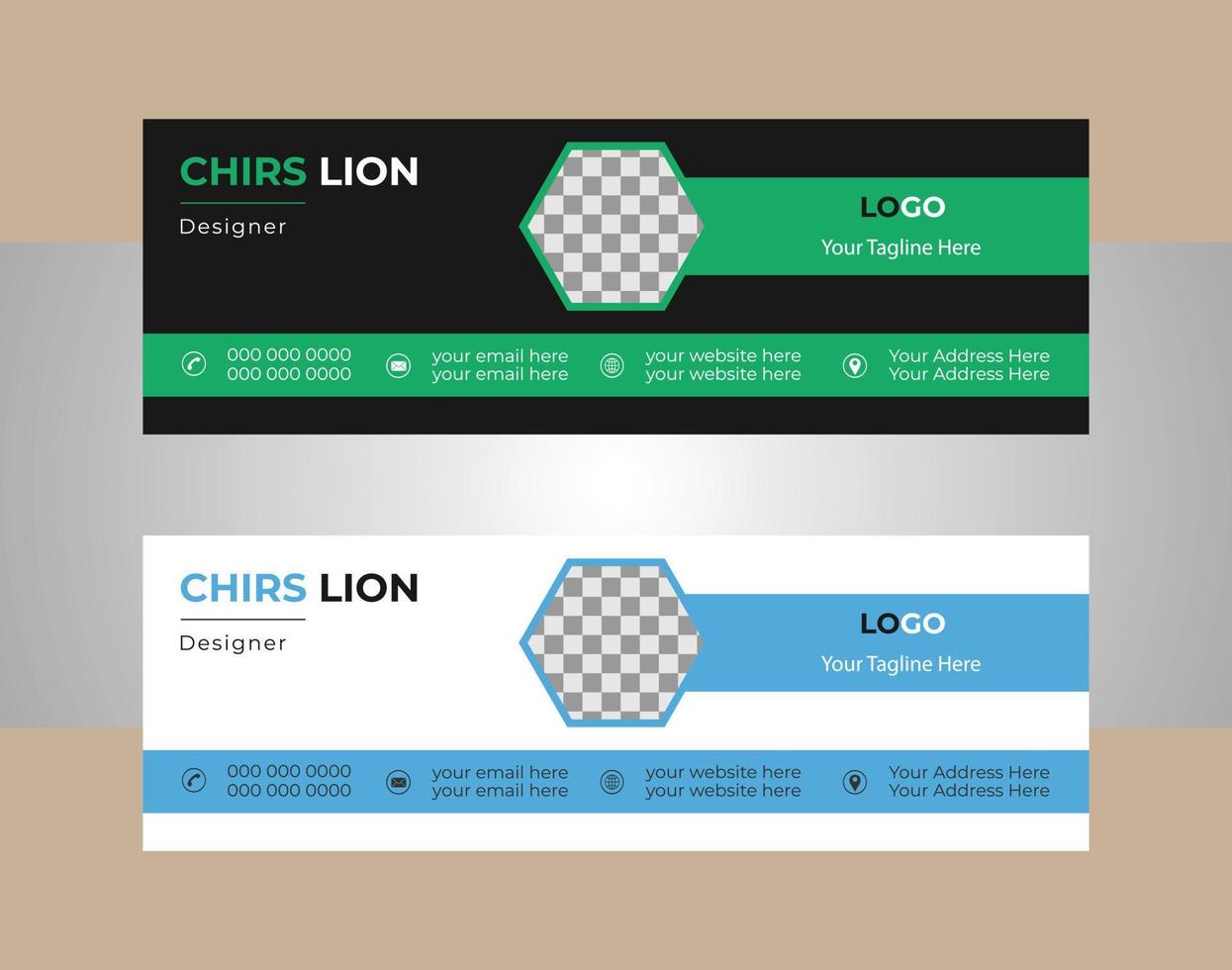 Cover template web banner design. vector