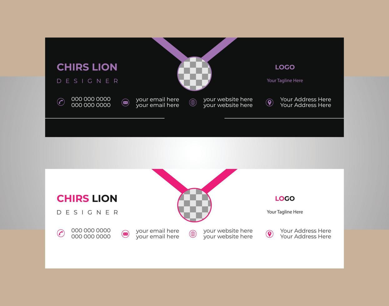 Cover template web banner design. vector