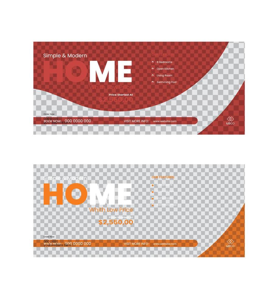 Cover template web banner design. vector