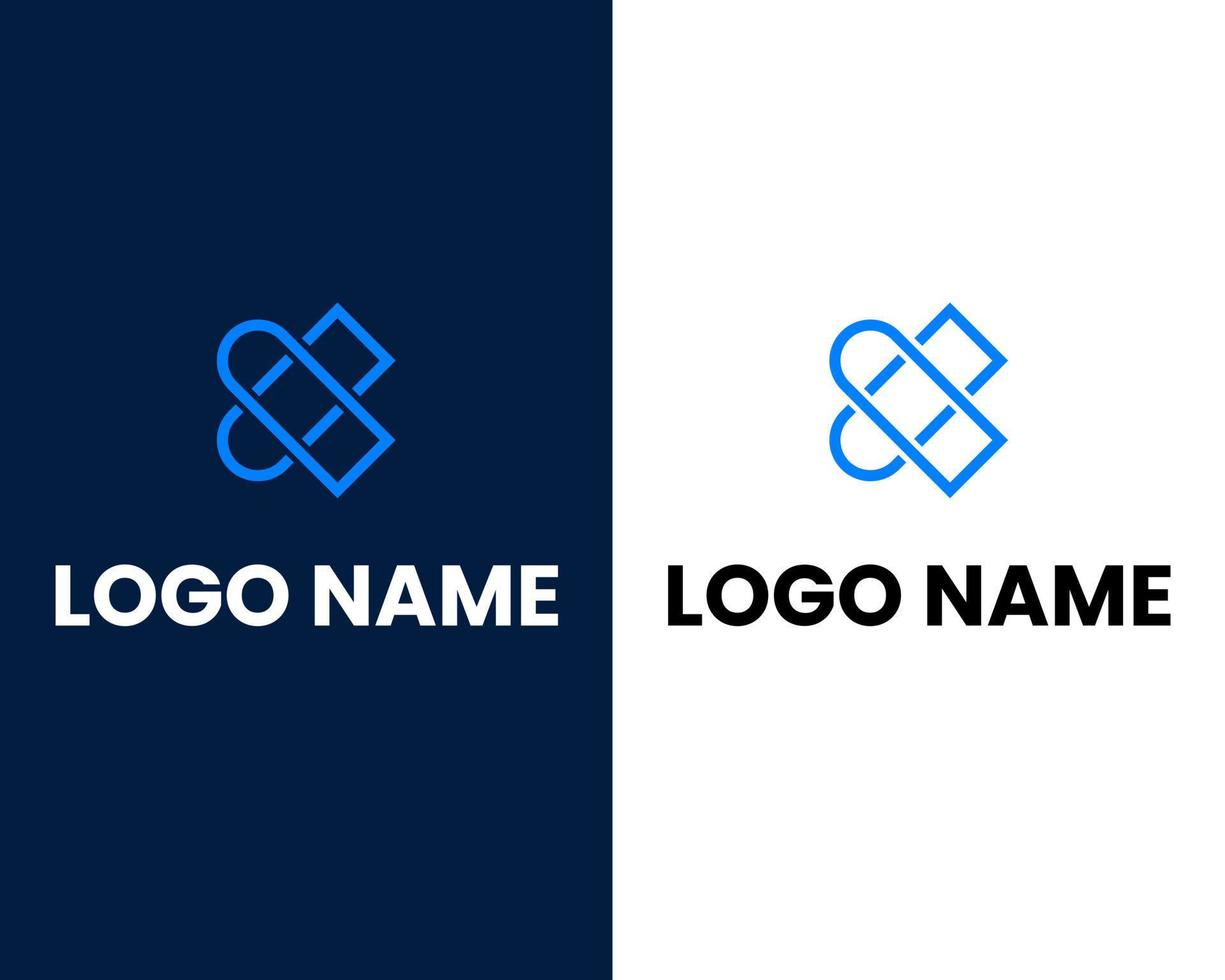 elementos de plantilla de diseño de icono de logotipo de corazón de letra k vector