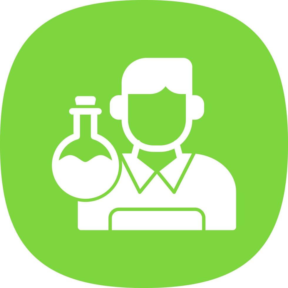 Scientist Vector Icon Design