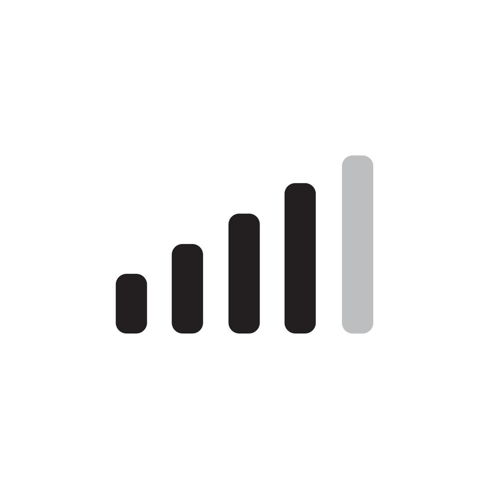 Signal Icon Vector flat design style,