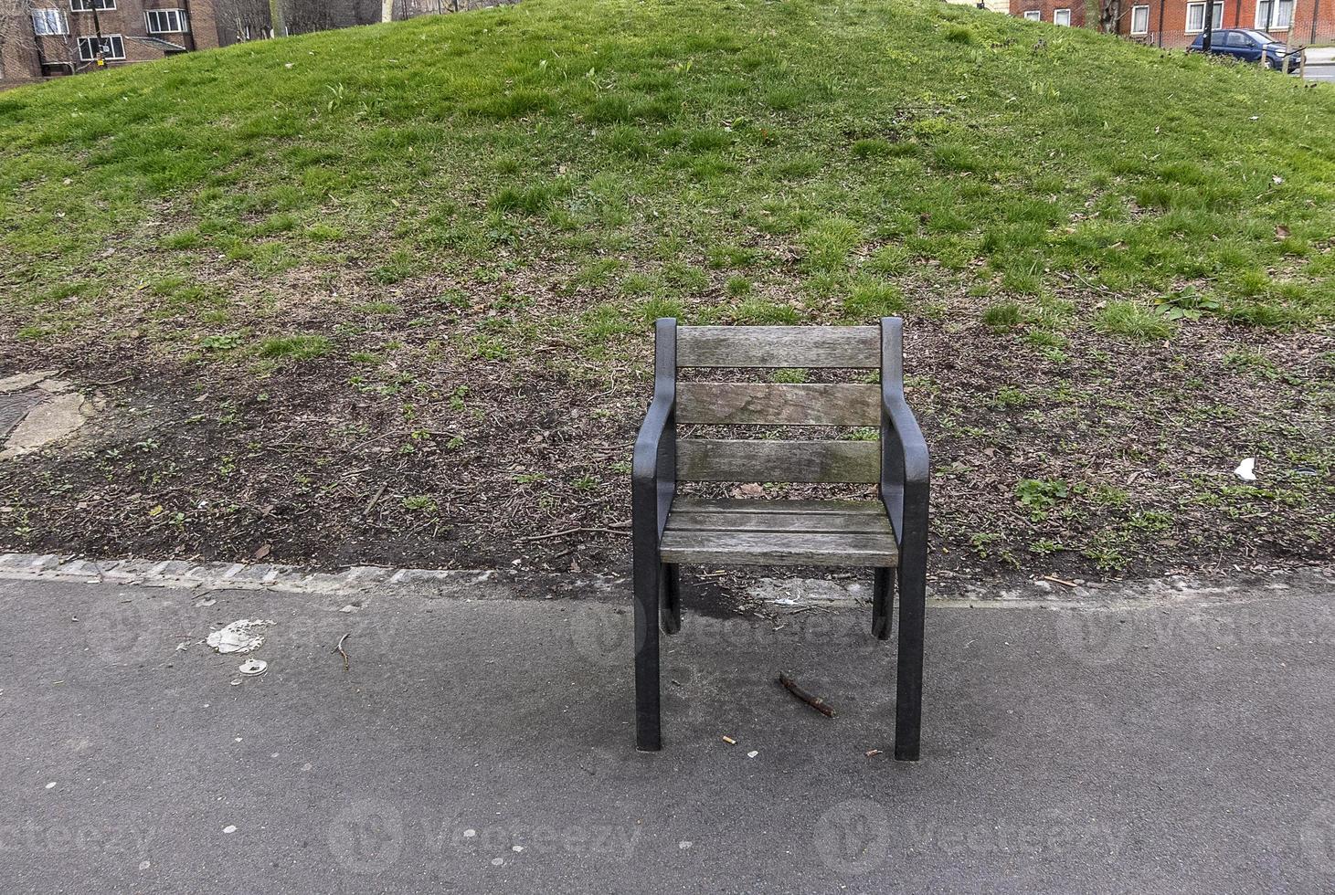 Bench in a Park photo