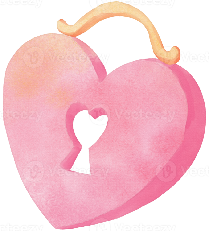 waterverf Valentijnsdag dag element png