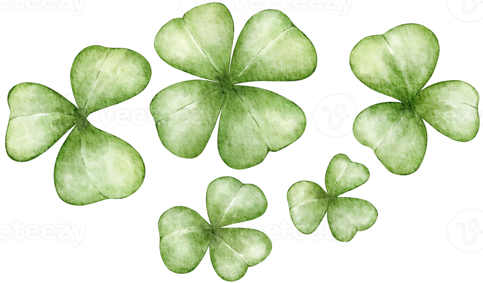 Happy St.Patrick's Day watercolor element png