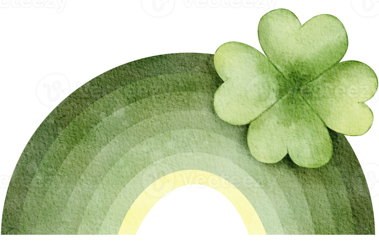 Happy St.Patrick's Day watercolor element png