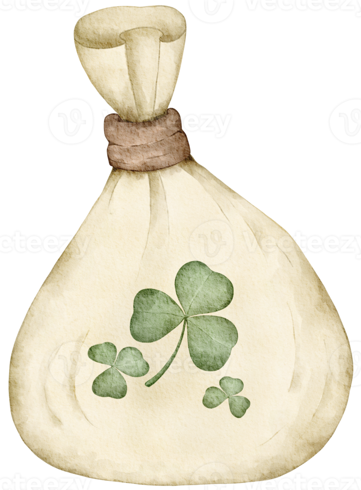 Happy St.Patrick's Day watercolor element png