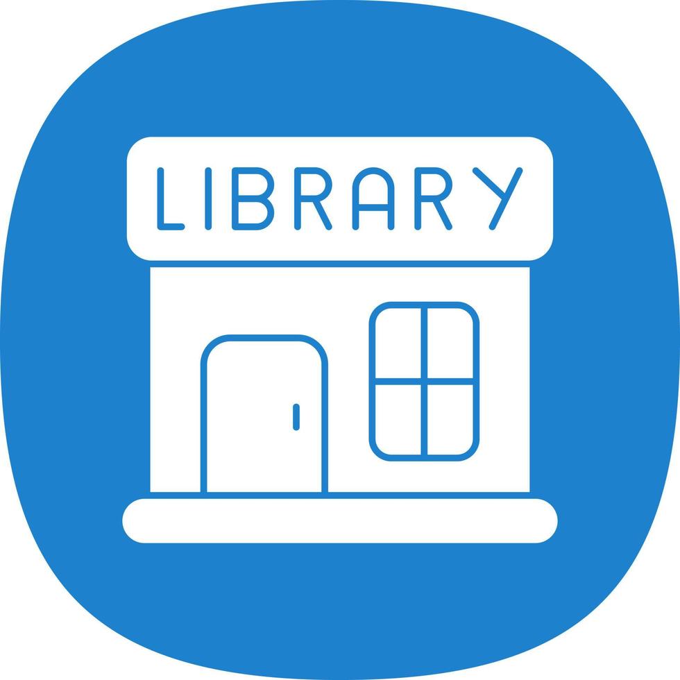 Library Vector Icon Design