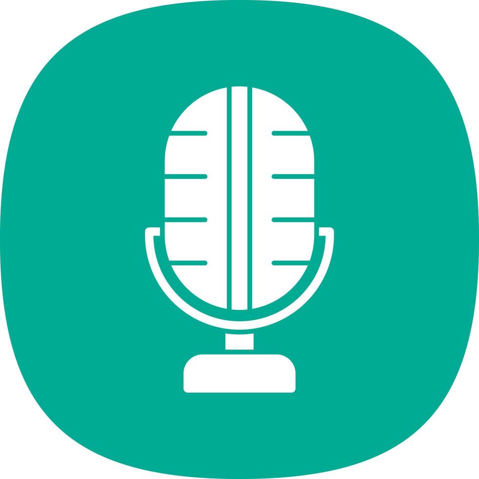 Mike Vector Icon Design