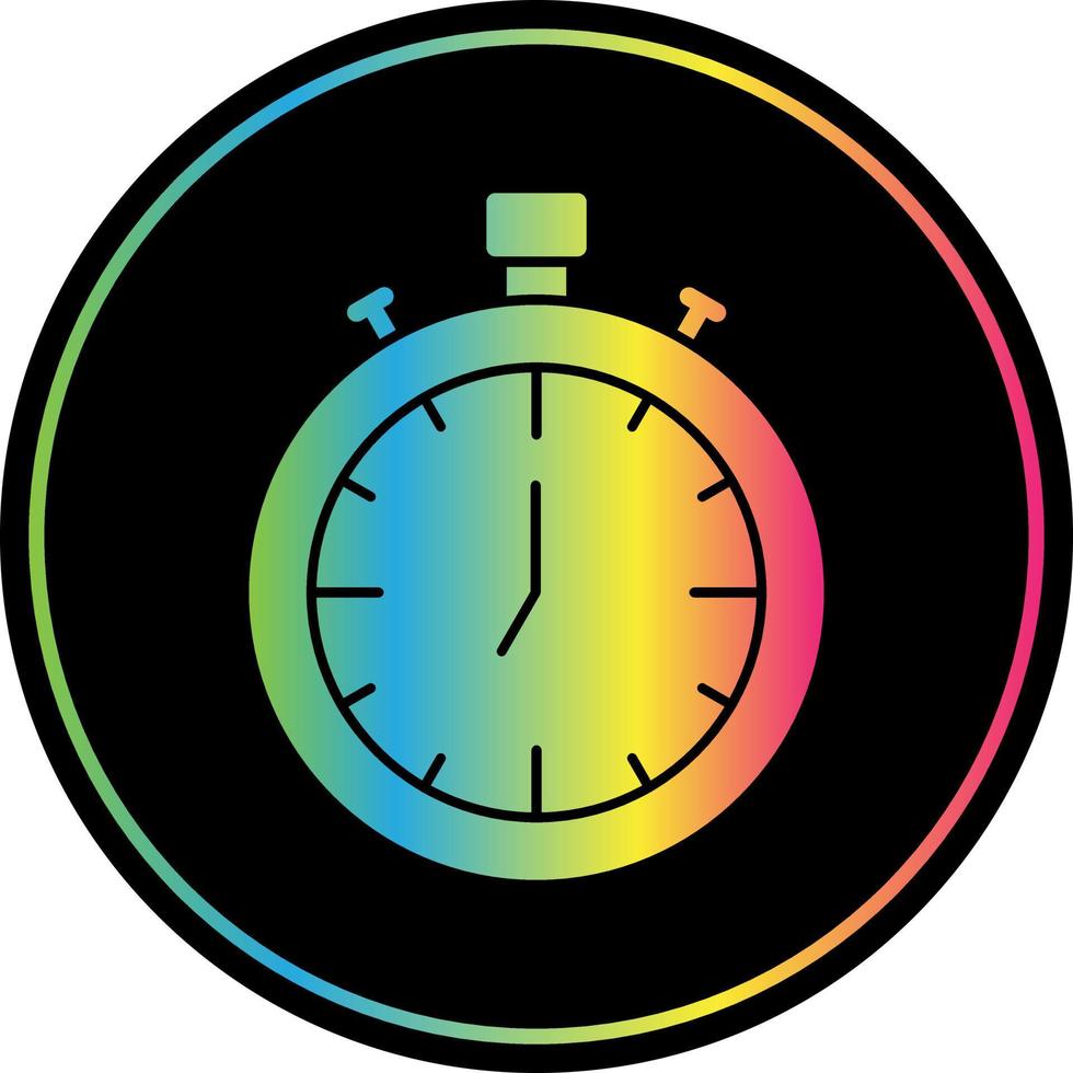 Stopwatch Vector Icon Design