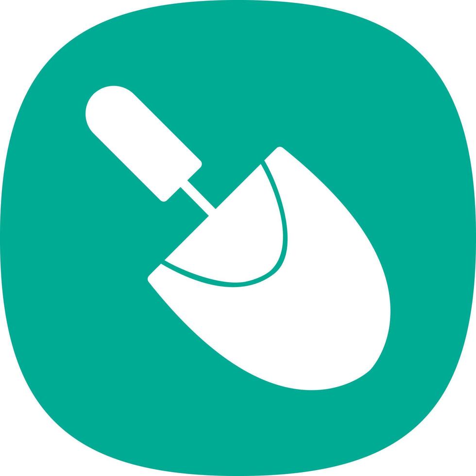 Trowel Vector Icon Design