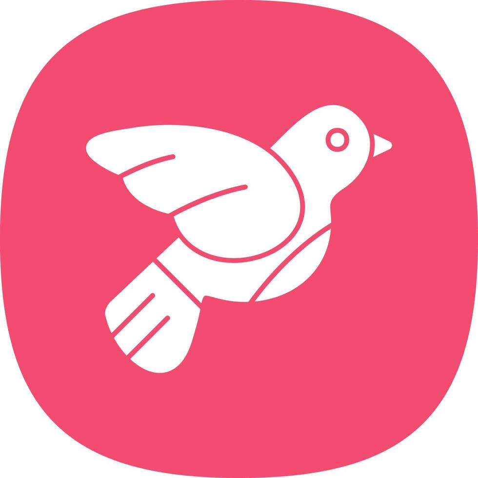 Dove Vector Icon Design