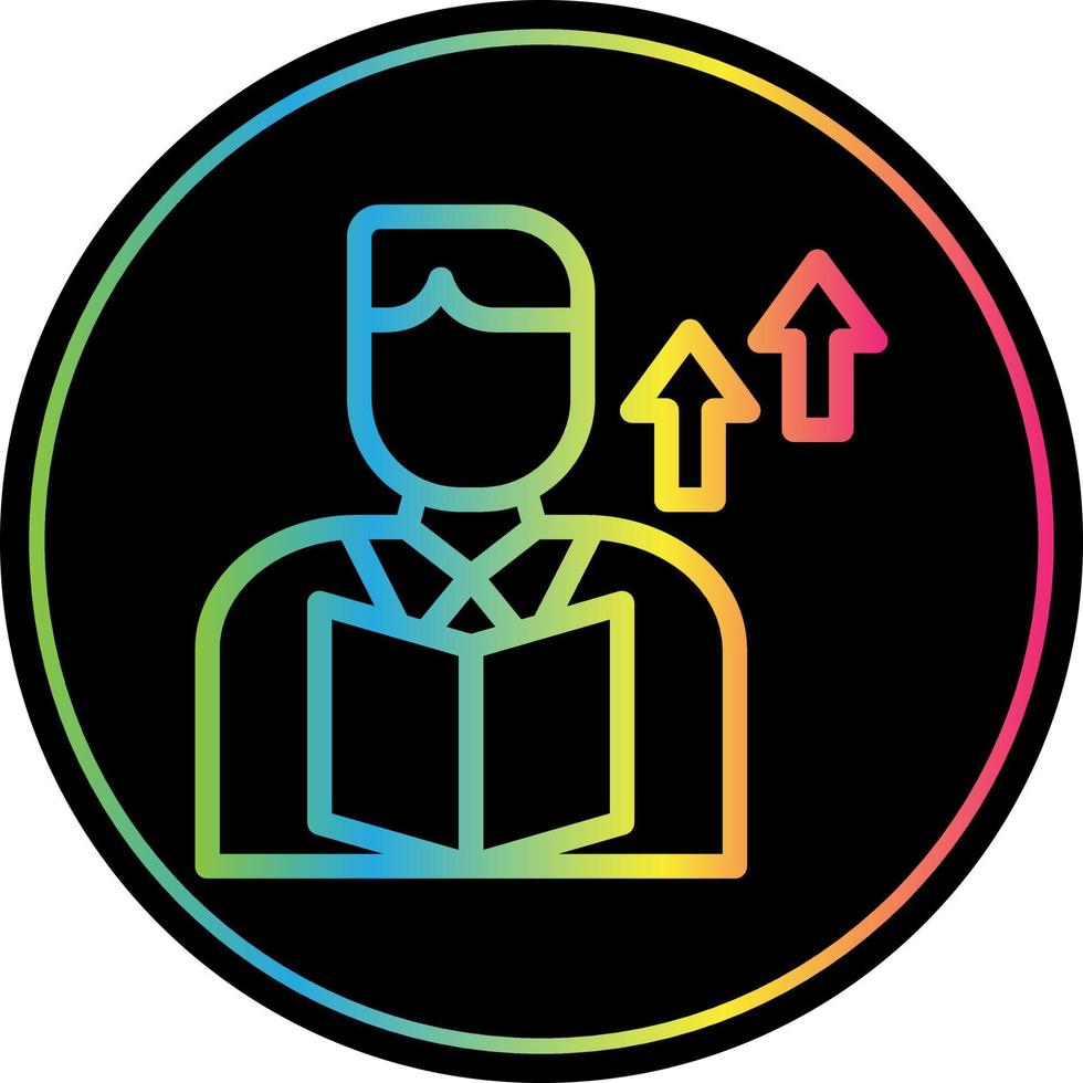 Professional Development Vector Icon Design