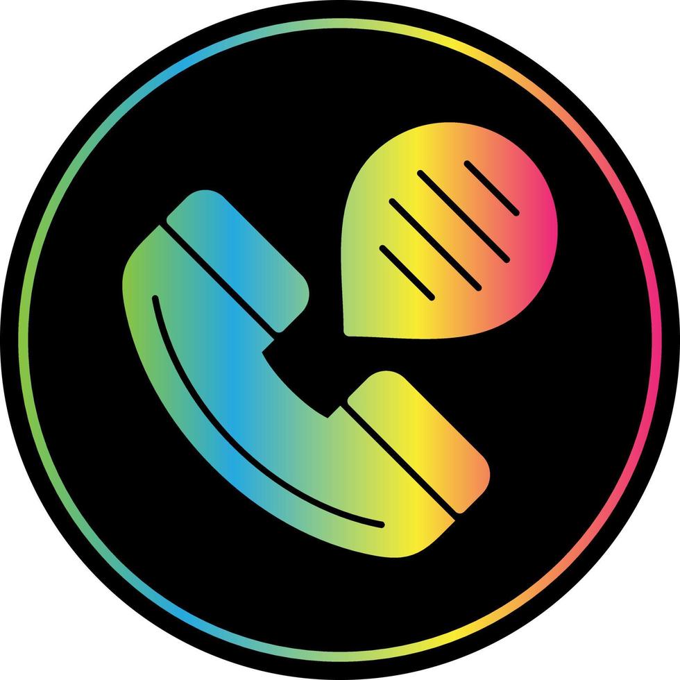 Phone Call Vector Icon Design