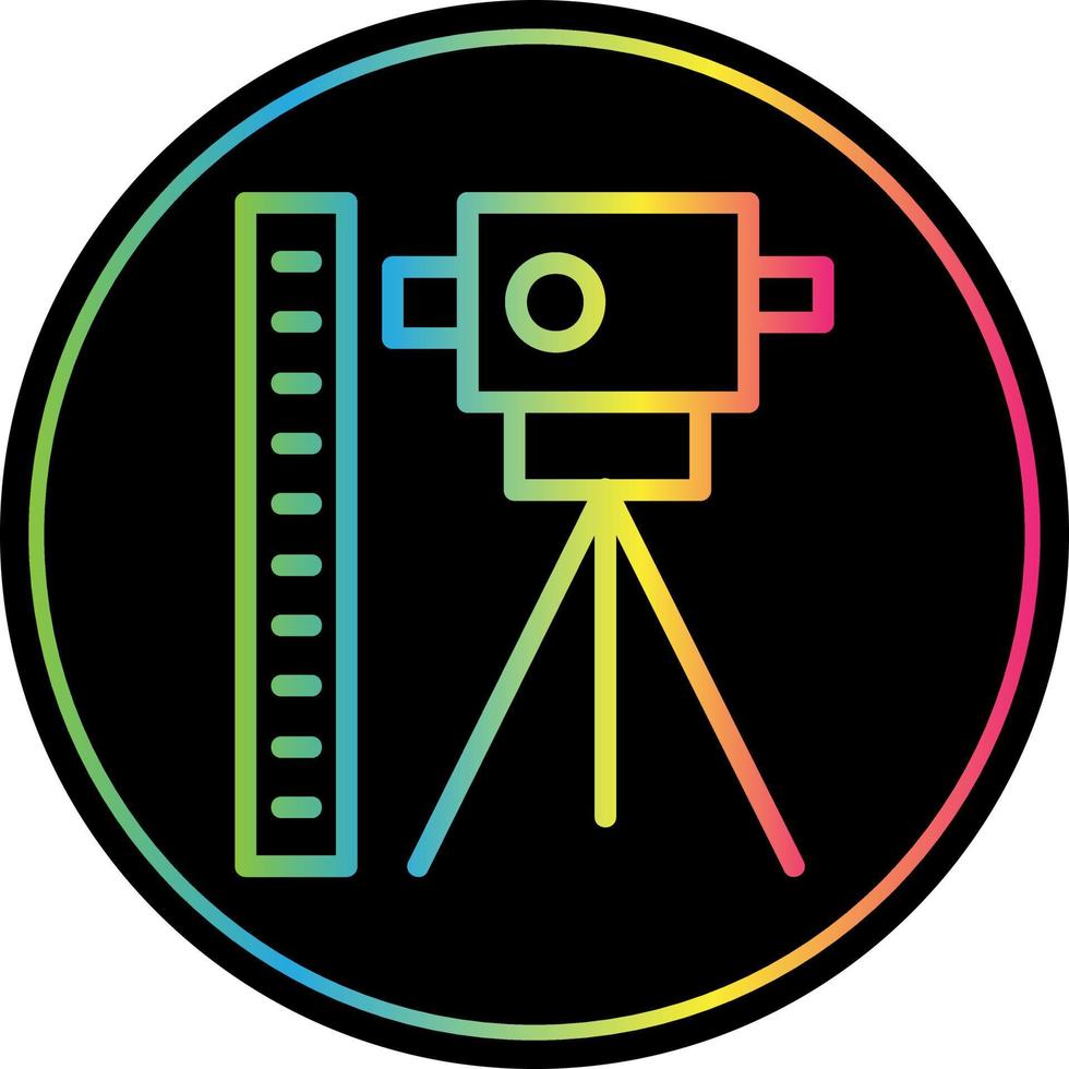 Theodolite Vector Icon Design