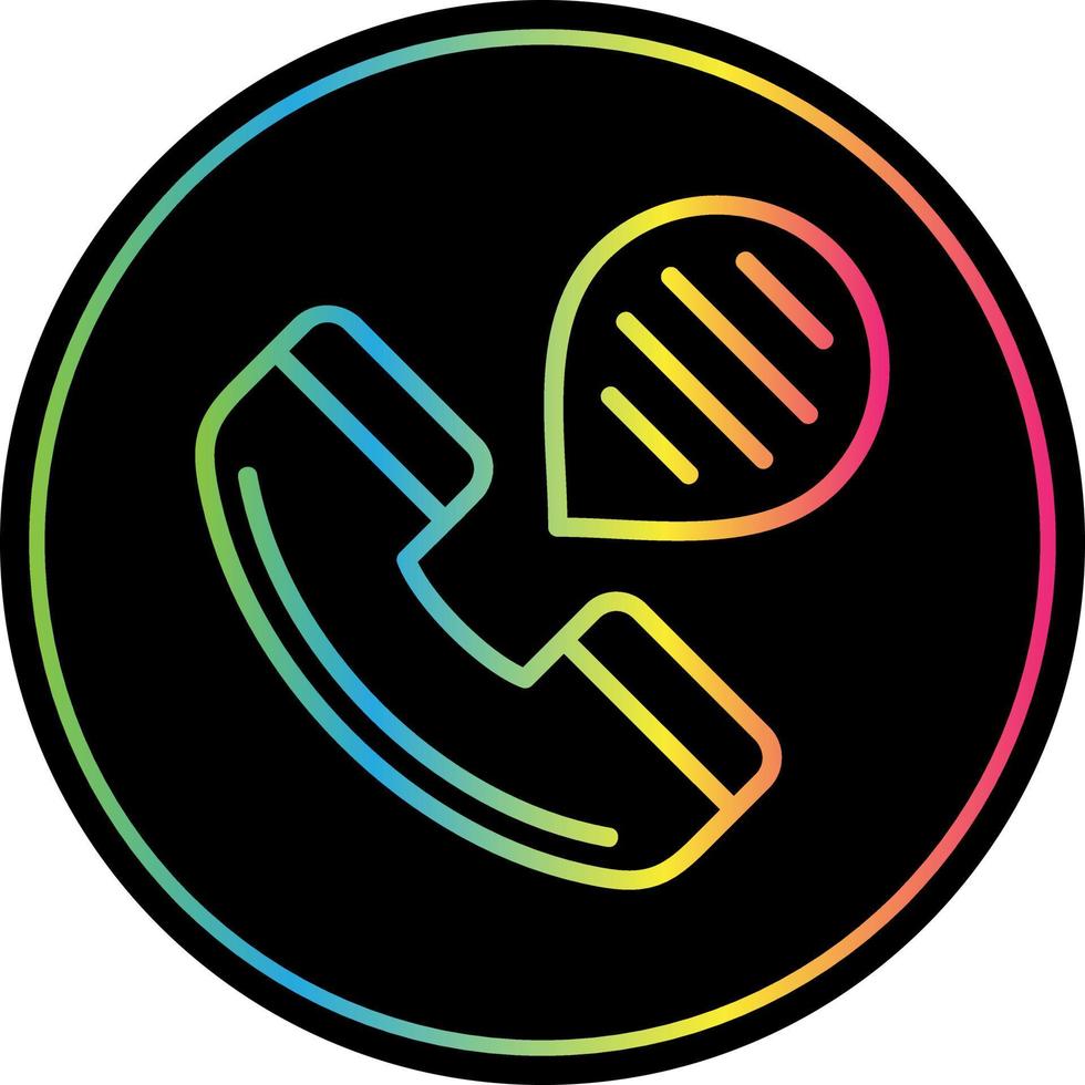 Phone Call Vector Icon Design