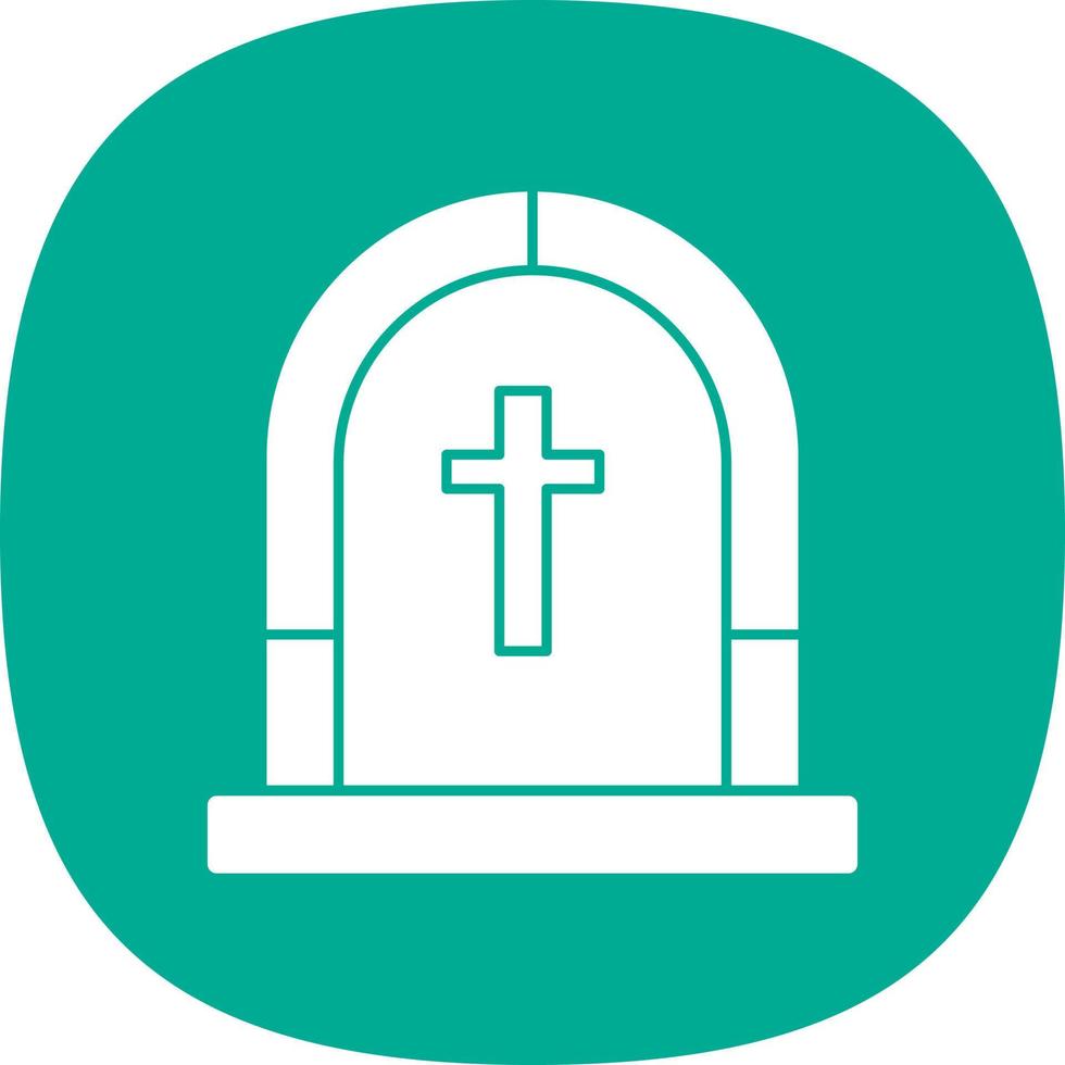 Funeral Vector Icon Design