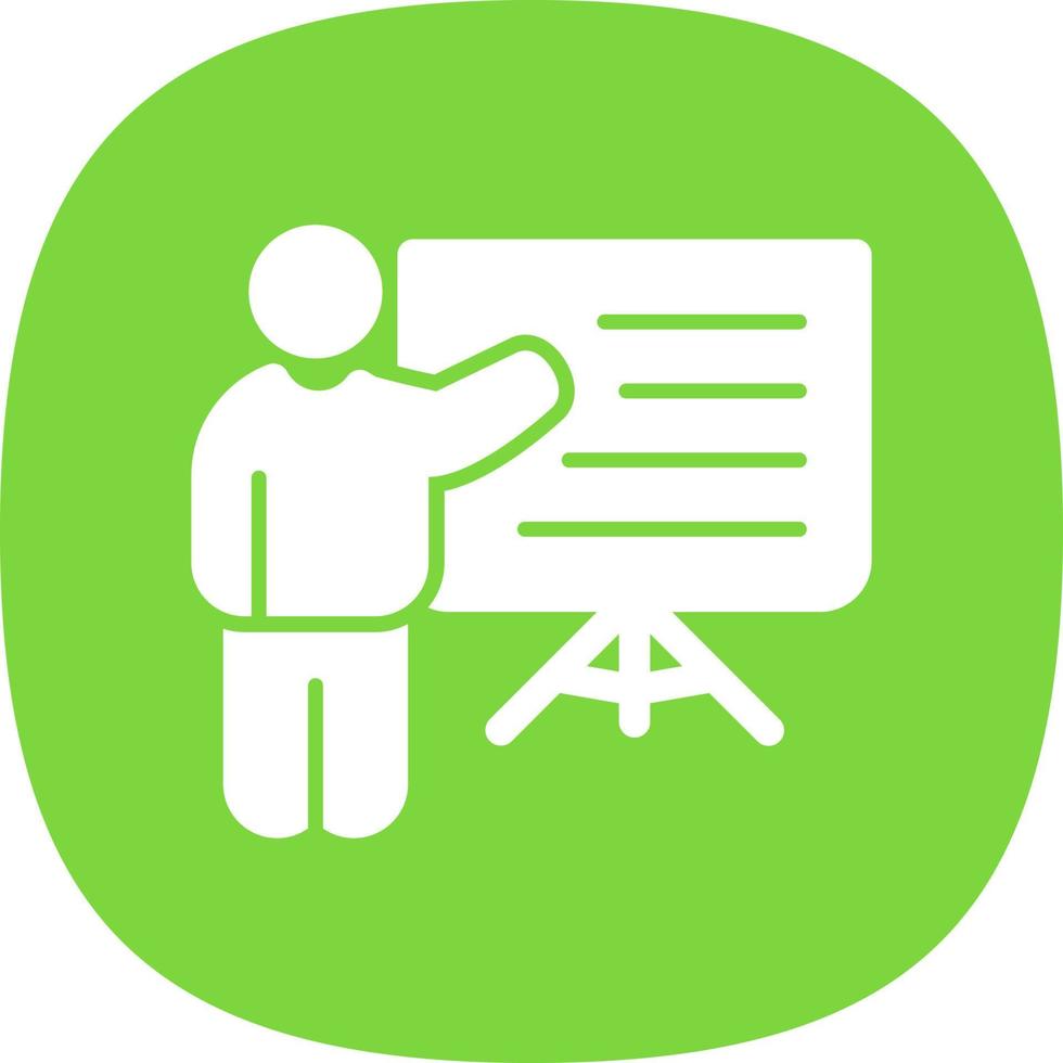 Presentation Vector Icon Design