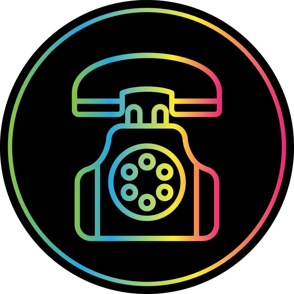 Telephone Vector Icon Design