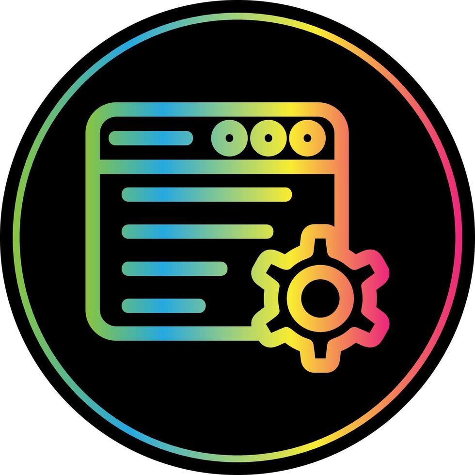 Data Management Vector Icon Design