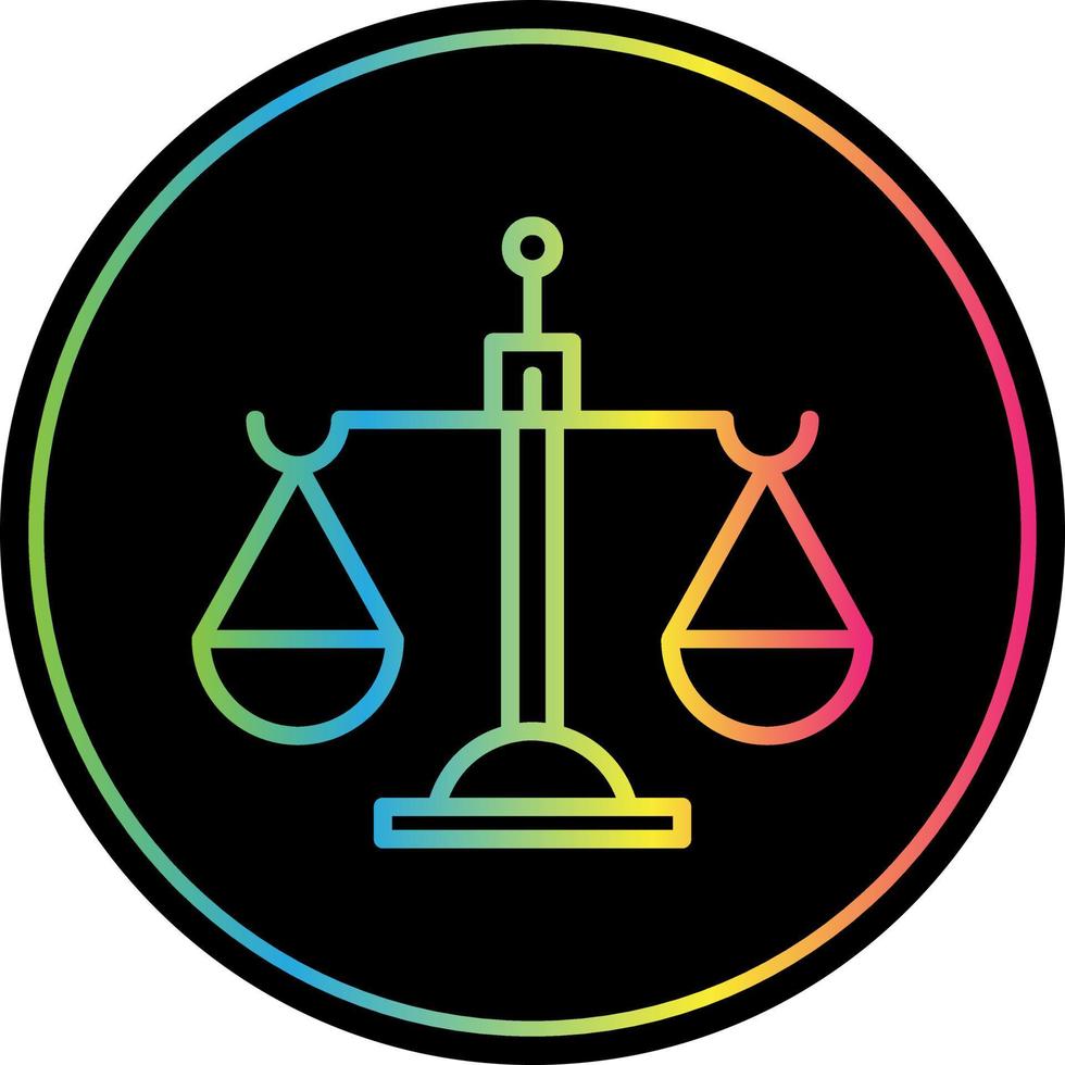 Balance Vector Icon Design