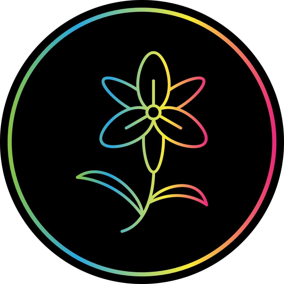 Lily Vector Icon Design