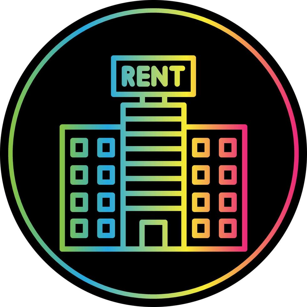 For Rent Vector Icon Design